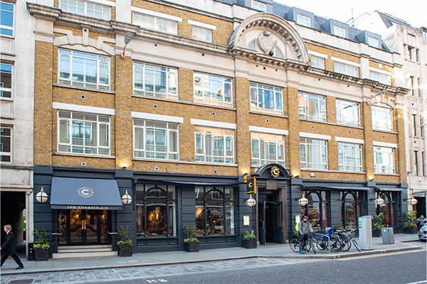 Edwardian hotel in london